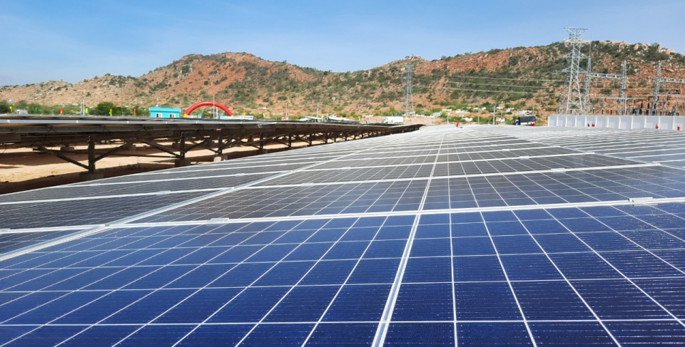 Nhà máy điện mặt trời Solar Farm Nhơn Hải-Ninh Thuận