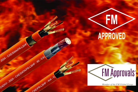 CADIVI cable achieved FM APPROVED certification - Elevating safety standards for all projects.