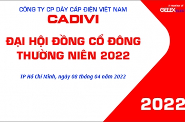 CADIVI tổ chức thành công Đại hội đồng cổ đông thường niên năm 2022