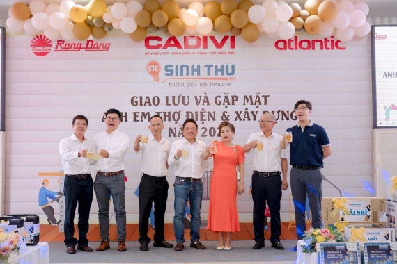 CADIVI congratulates agent Cuong Thinh on successfully organizing an exchange meeting with electricity industry brothers 2023