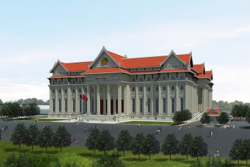 CADIVI CABLE IN SERVICE OF LAOS NATIONAL ASSEMBLY BUILDING