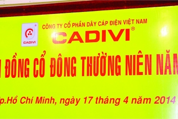Đại Hội Đồng Cổ Đông Thường Niên năm 2014 của Công ty CP Dây cáp điện Việt Nam thành công tốt đẹp