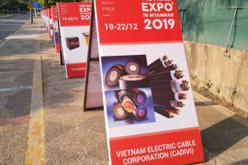 CADIVI tham dự triển lãm Hàng Việt Nam tại Myanmar 2019