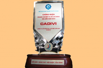 Trao tặng Giải thưởng “Doanh nghiệp TP HCM tiêu biểu 2018” cho công ty CADIVI