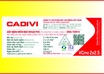 CADIVI adding QR codes on building wire labels